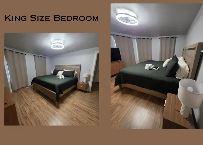 Ferienhaus 2 Bedroom With King Suite, Large Space, Pet Friendly, Steps From Downtown Jolie